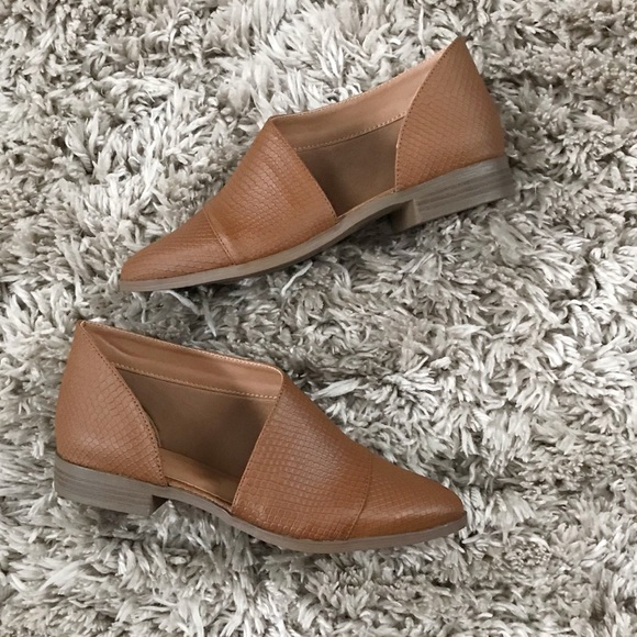 Taupe Half d'Orsay Flats - Picture 4 of 5